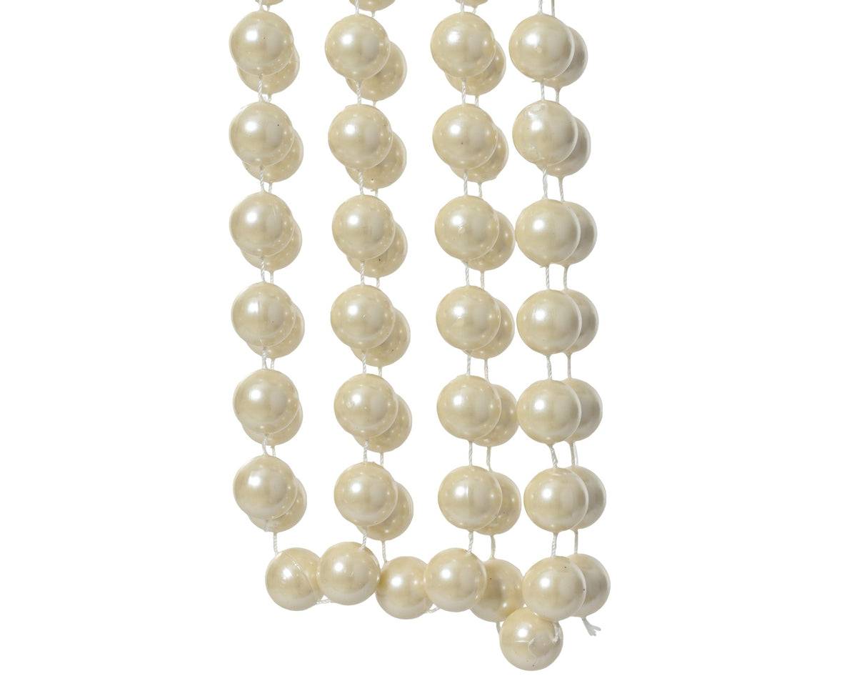 001714-Guirnalda de Navidad color perla de 2 cm-navidad-envio-canarias