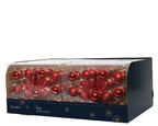 Pack de 16 Minibolas de Navidad rojas de cristaln13 cm