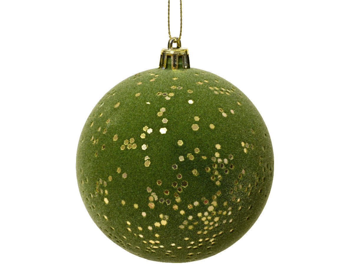 Bolas pino verde plástico Diámetro 8cm