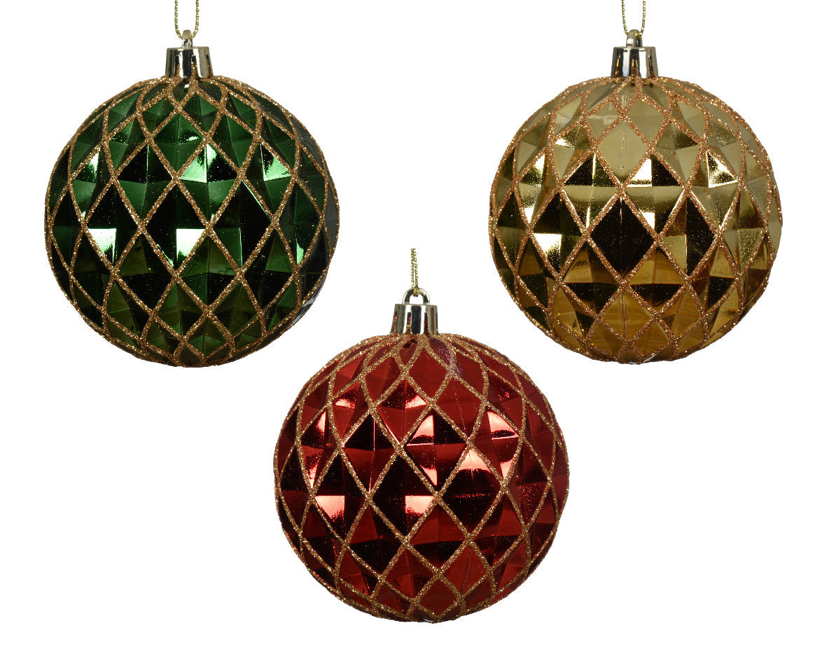 Bola de Navidad clasico de dia8cm