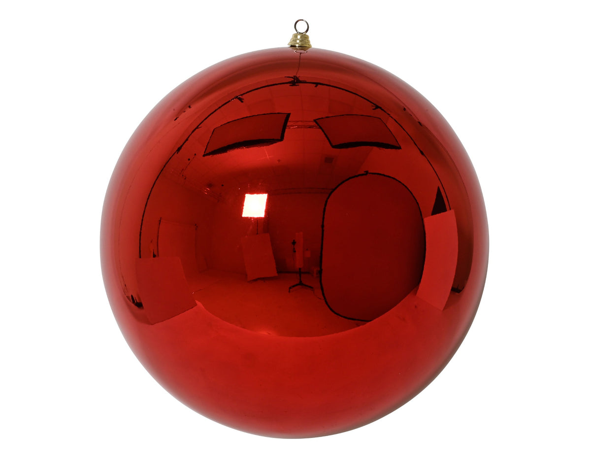 026336-Adorno navideño de plástico rojo de 60 cm-navidad-envio-canarias