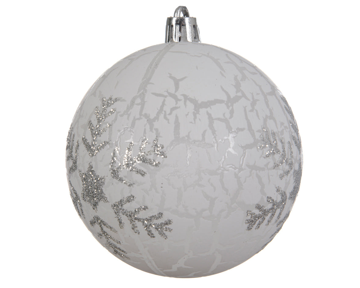 Bola de navidad de copo de nieve