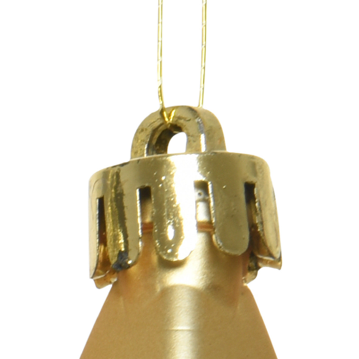 Pack de Minibolas Estrella doradas de plástico doradas 8cm