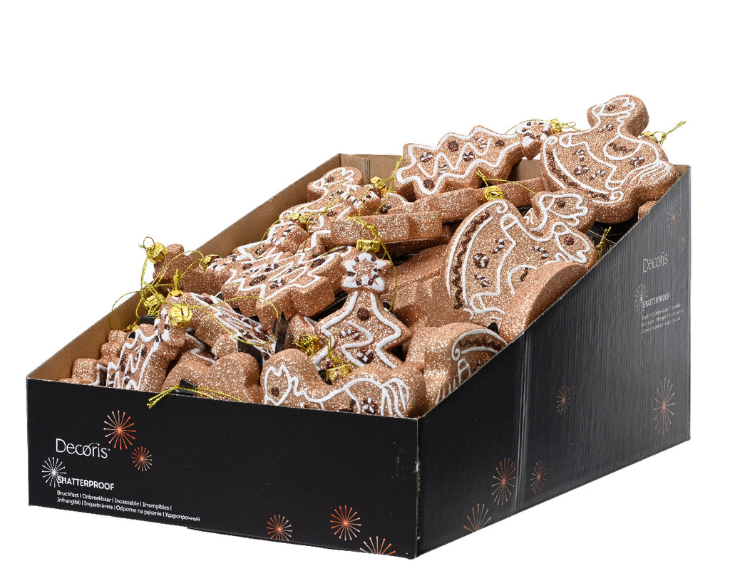 Ornamento de Navidad de galletas de gengibre de 12cm