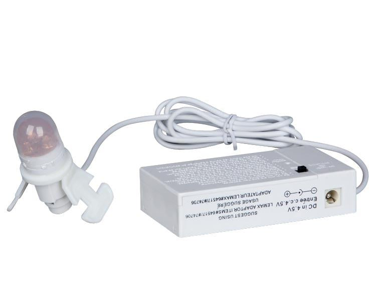 Luz led con cable.