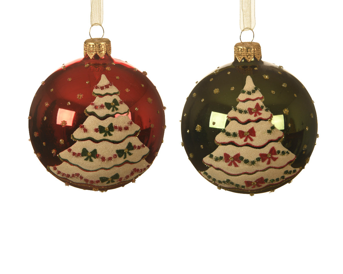 Bola de Navidad clasico de dia8cm