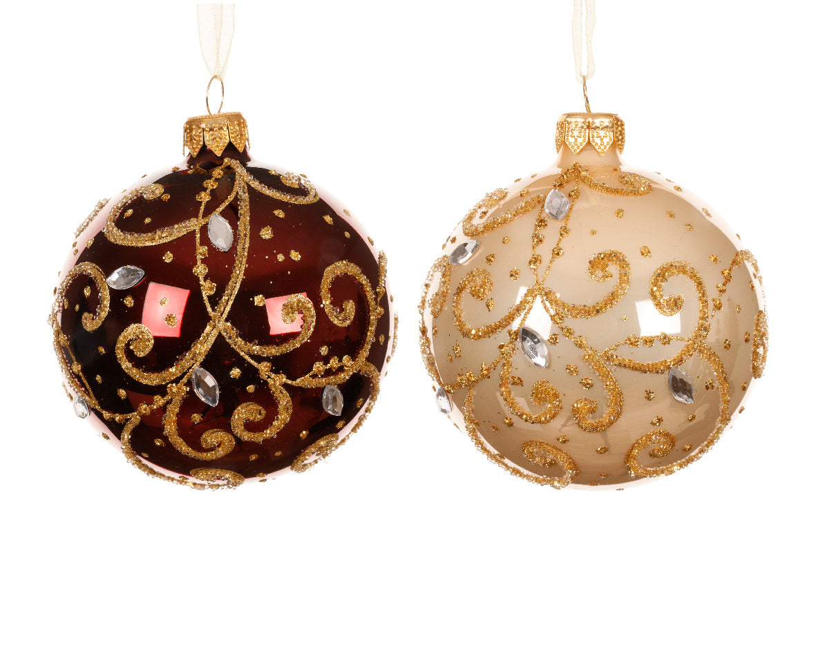 Bola de Navidad clasico de dia8cm