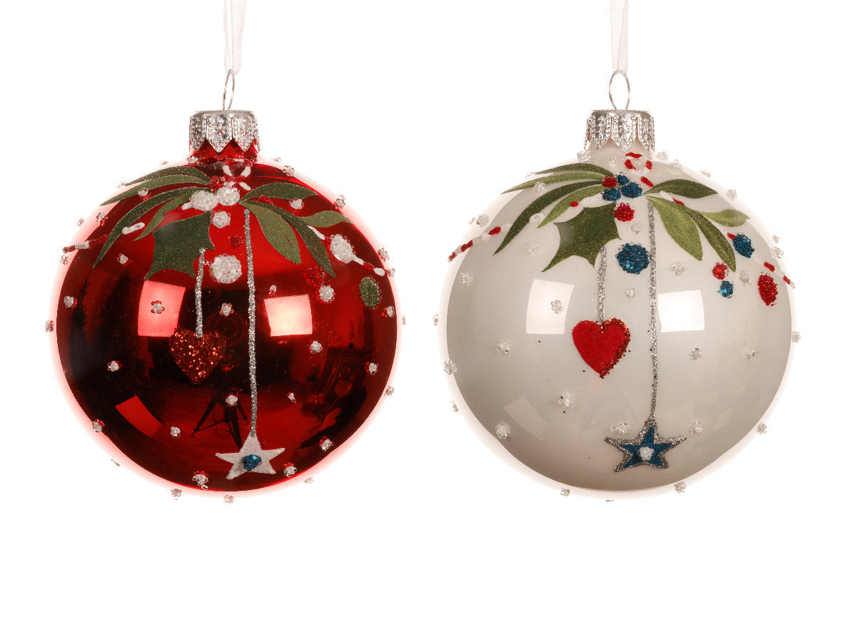Bola de Navidad clasico de dia8cm