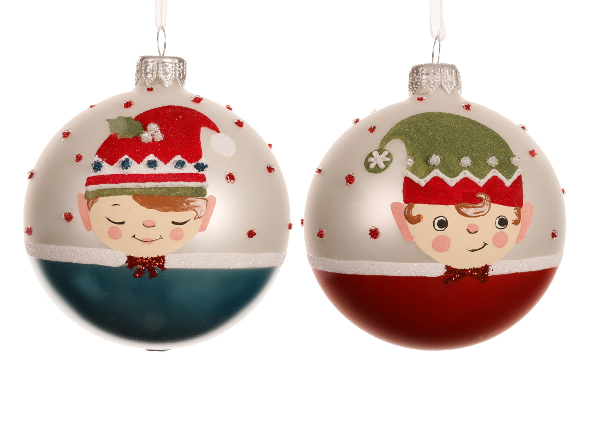 Bola de Navidad candy de dia8cm