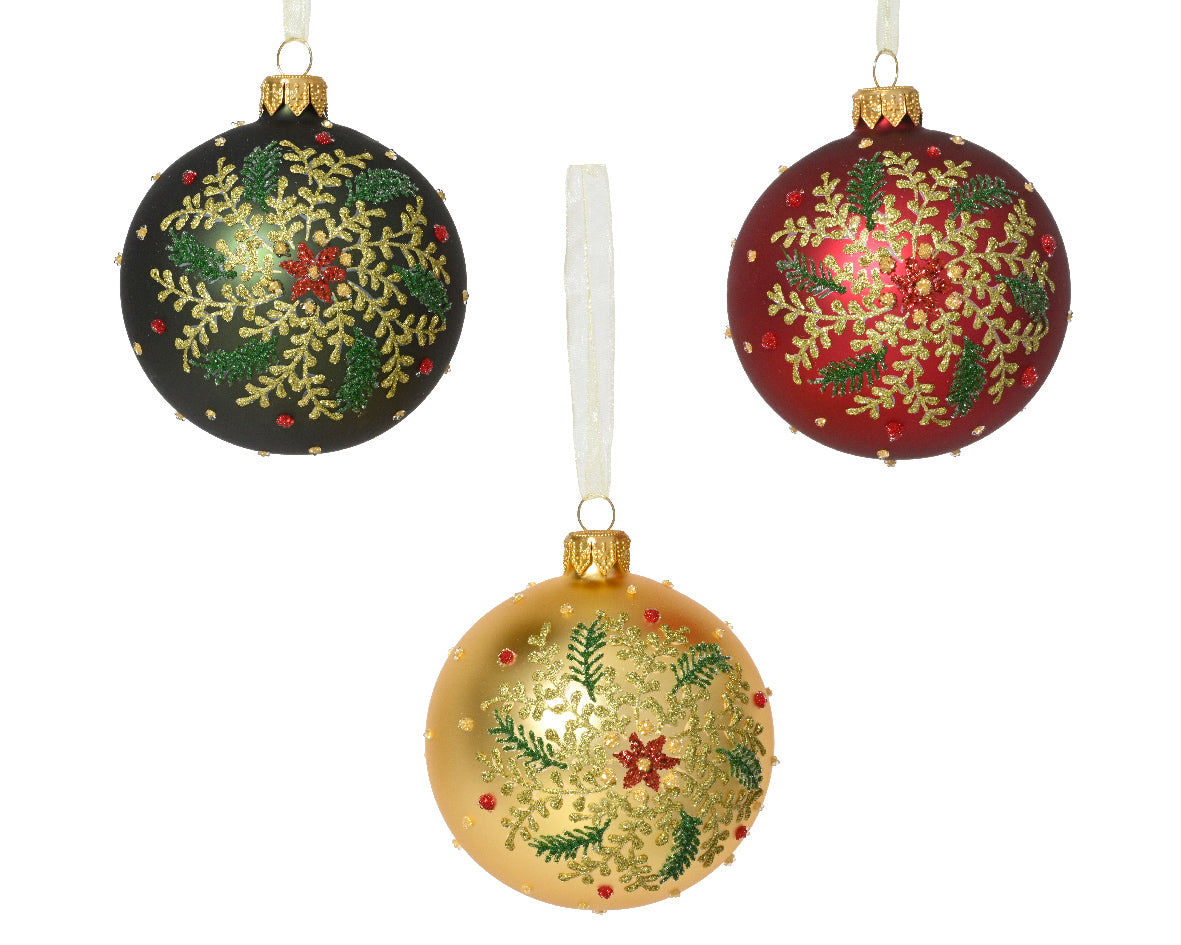 Bola de Navidad clasico de dia8cm