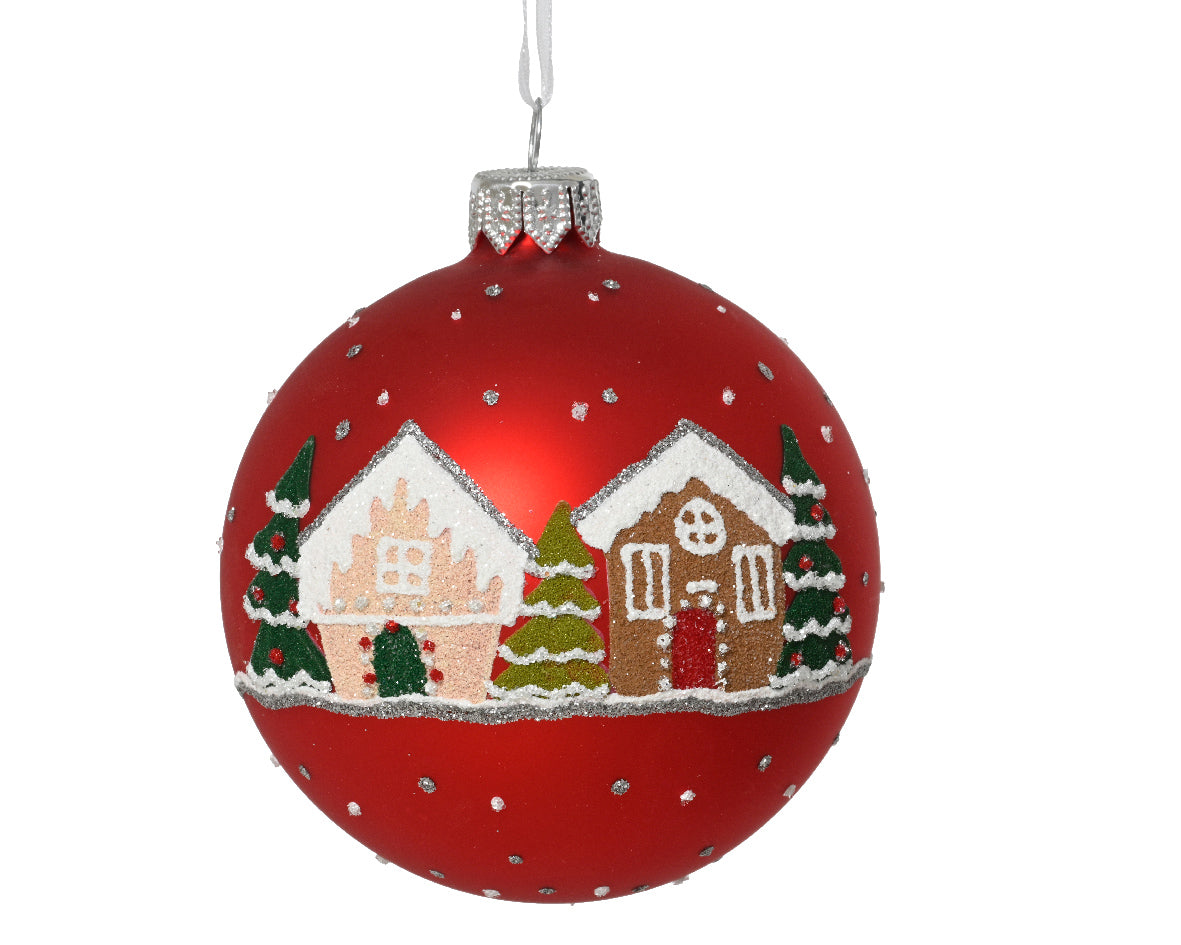 Bola de Navidad candy de dia8cm