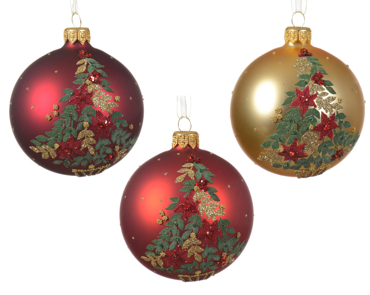 Bola de Navidad clasico de dia8cm