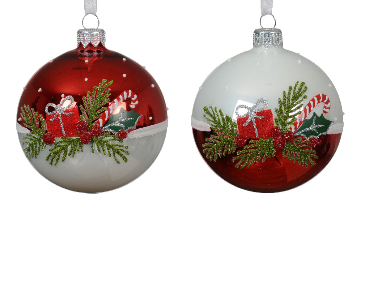 Bola de Navidad clasico de dia8cm