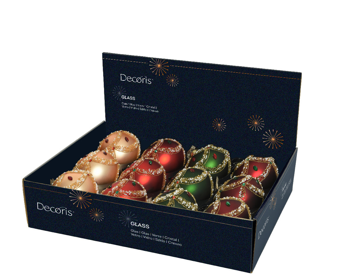 Bola de Navidad clasico de dia8cm