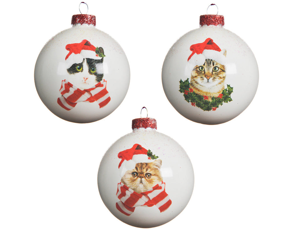 Bola de navidad de gatos