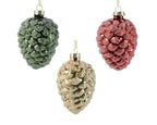 Ornamento de navidad de piñas de 10cm
