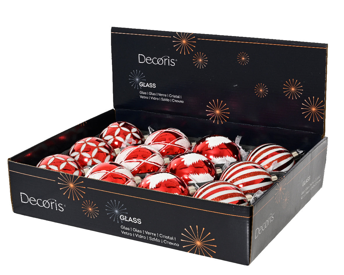 Bola de Navidad candy de dia8cm