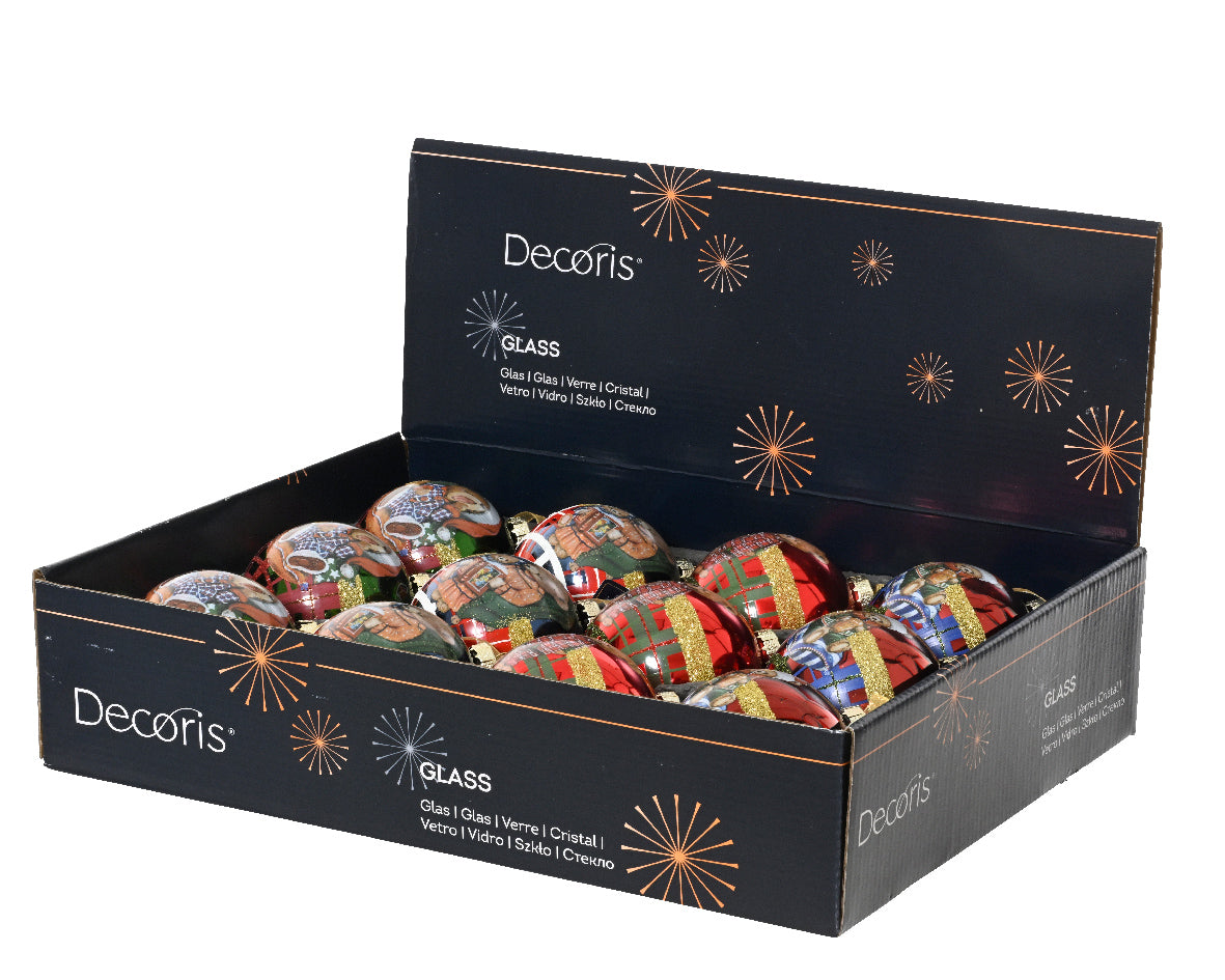 Bola de Navidad clasico de dia8cm