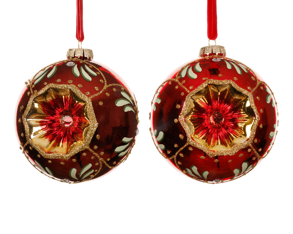 Bola de Navidad clasico de dia10cm