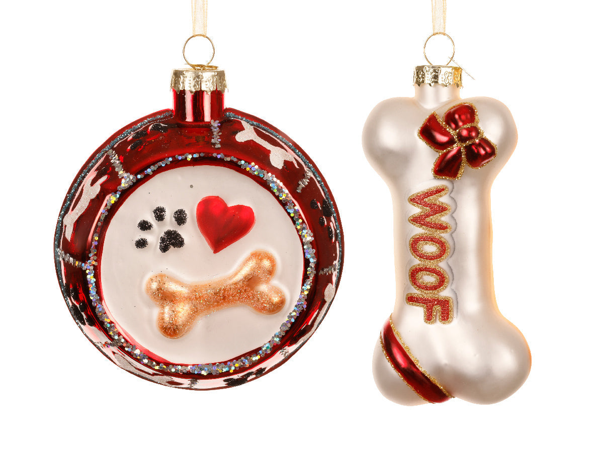 Ornamento de navidad de mascotas de 10cm