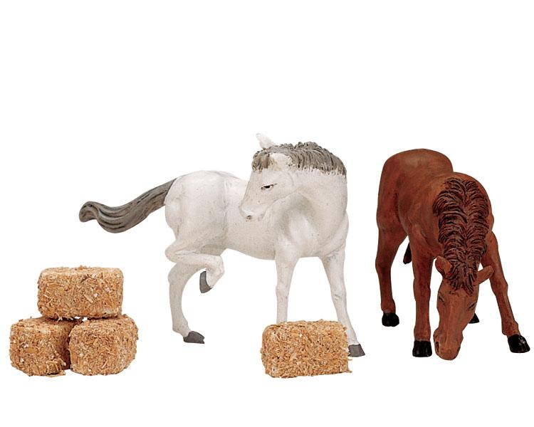 Figurantes de caballos para villas navideñas