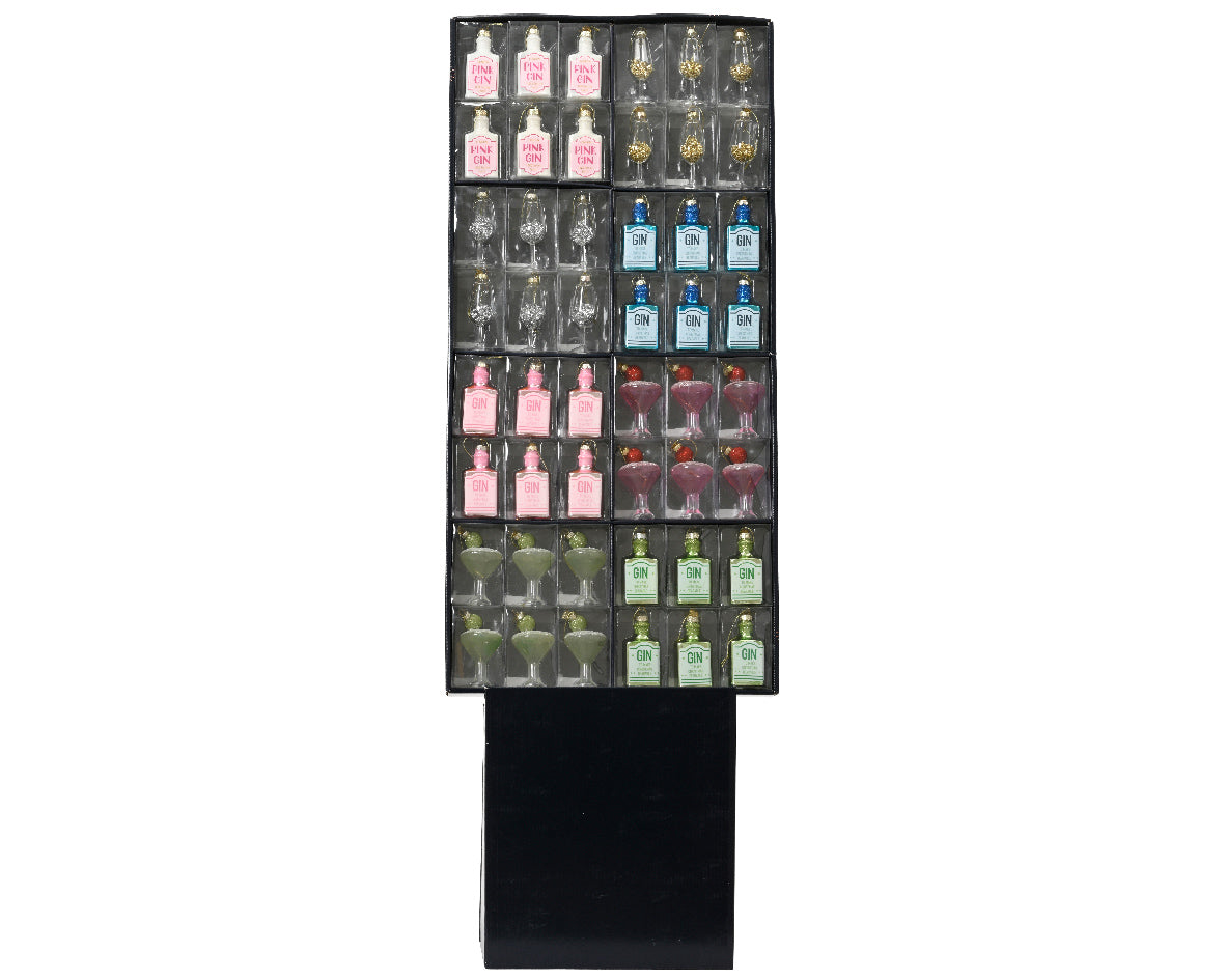 Ornamento de navidad de bebidas de 7cm