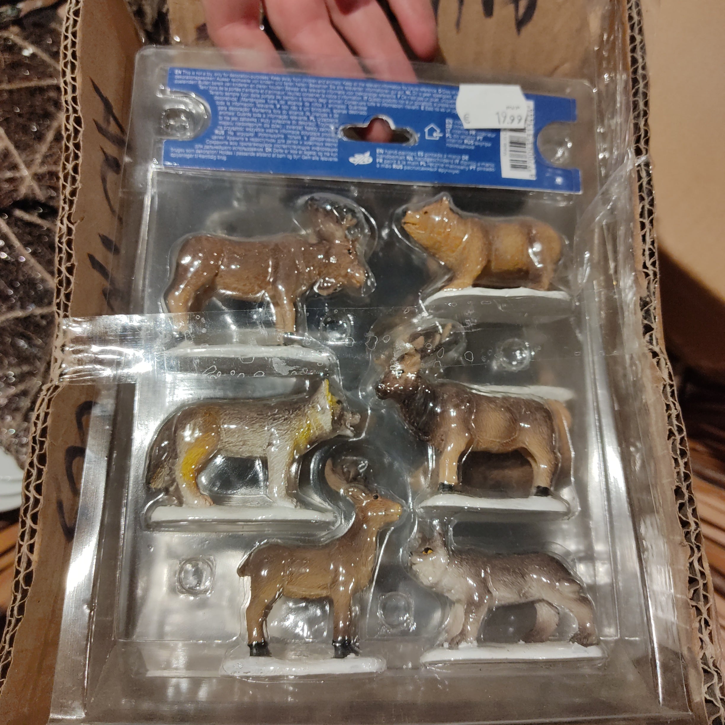 Set animales del bosque