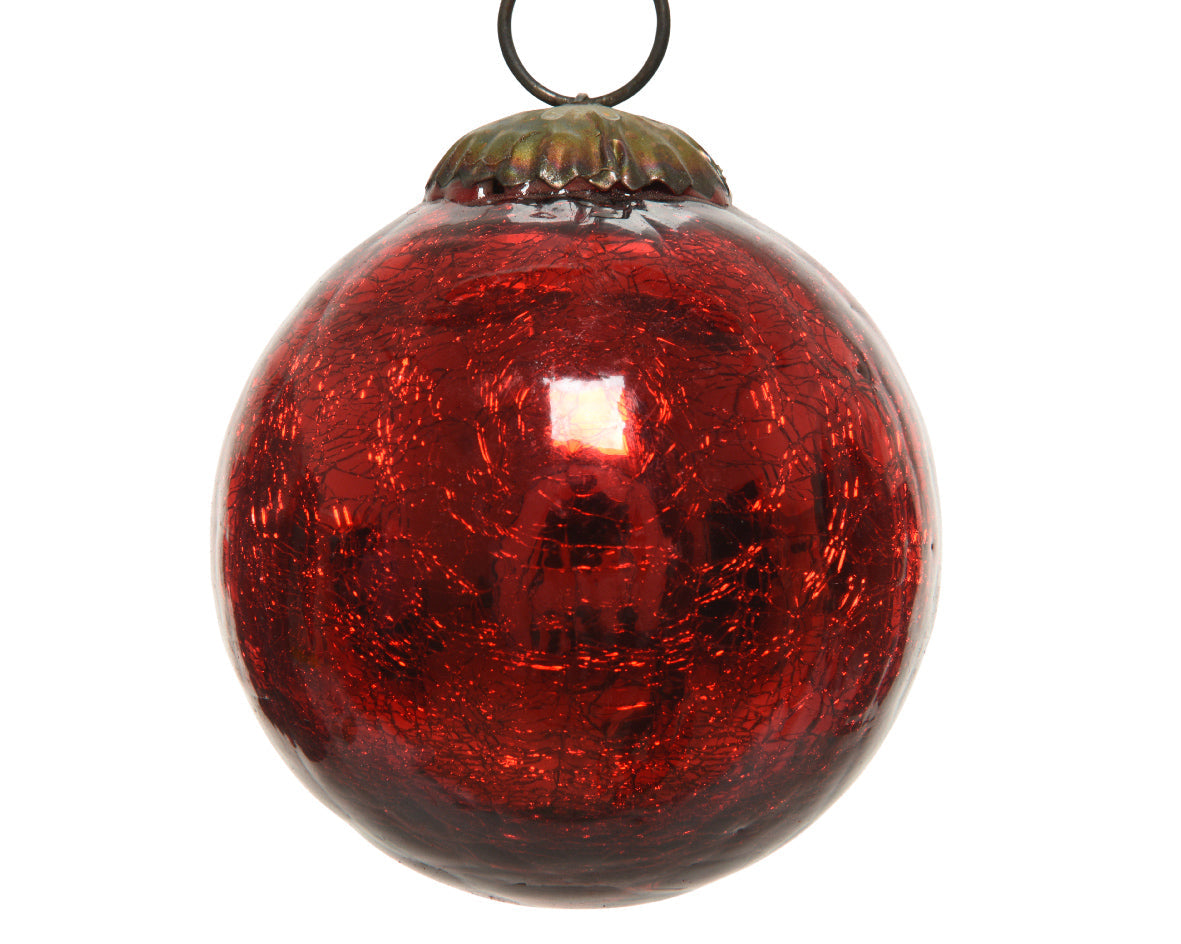 Bola de navidad de cristal