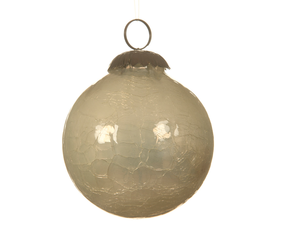 Bola de navidad de cristal