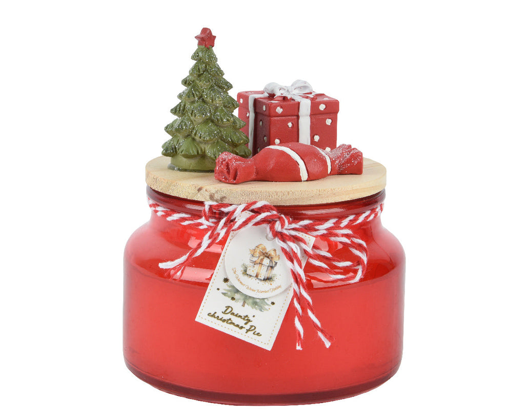 Vela con aroma  a Navidad 10cm
