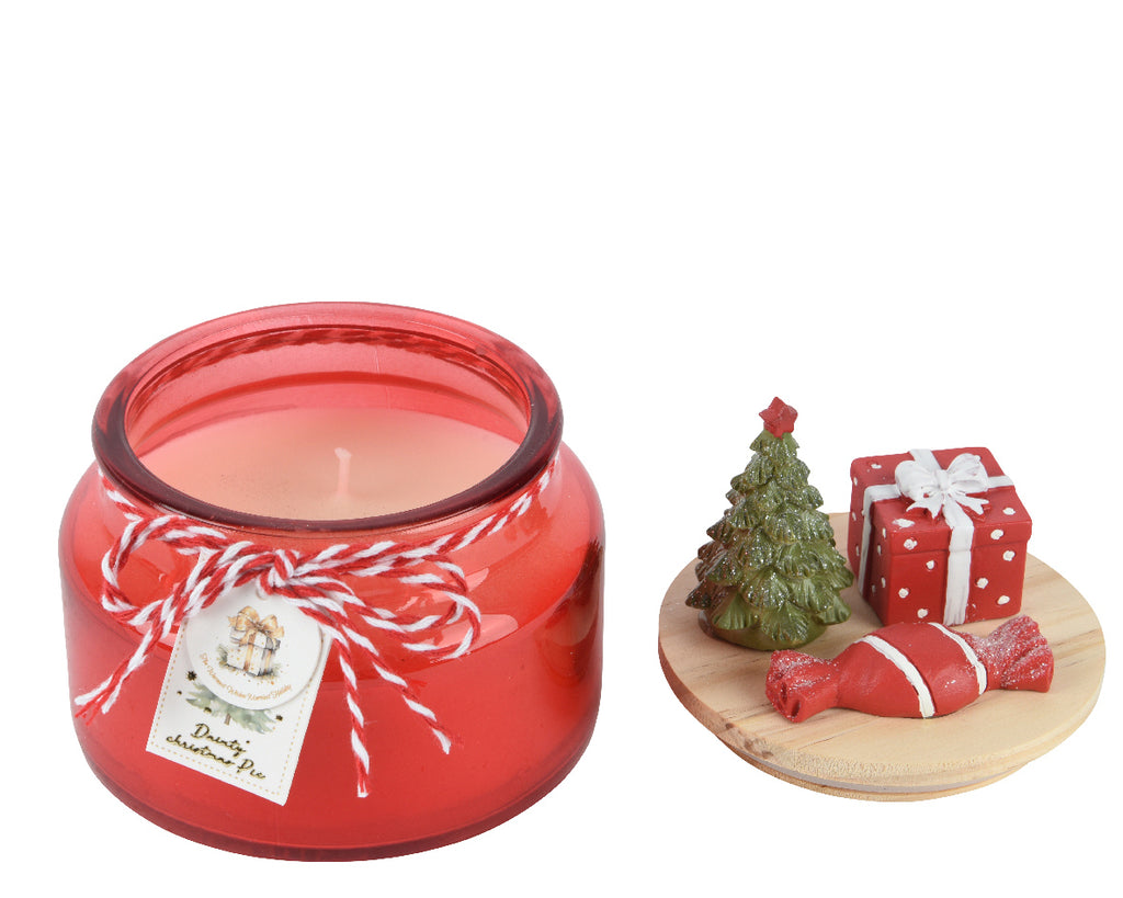 Vela con aroma  a Navidad 10cm