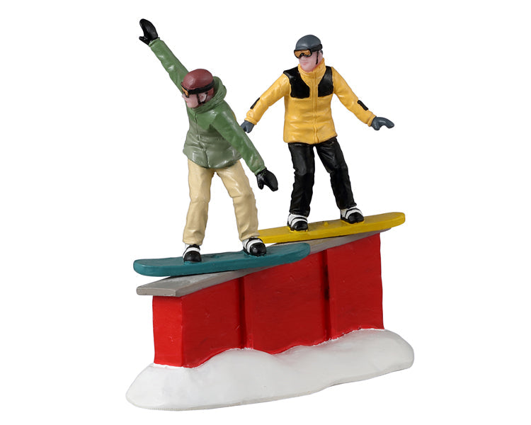 Figuras decorativas Deslizadores De Snowboard