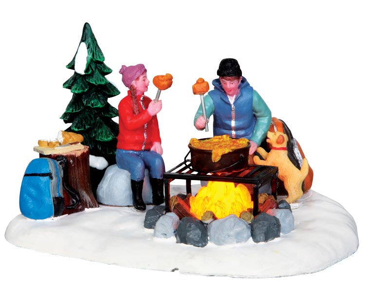 Campfire Fondue,  B/O (4.5V) Colección Vail Village LEMAX®