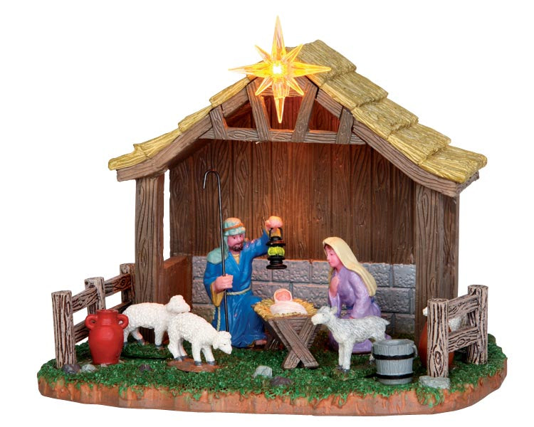 Nativity Scene,  B/O (4.5V) Colección Villas De Navidad LEMAX®
