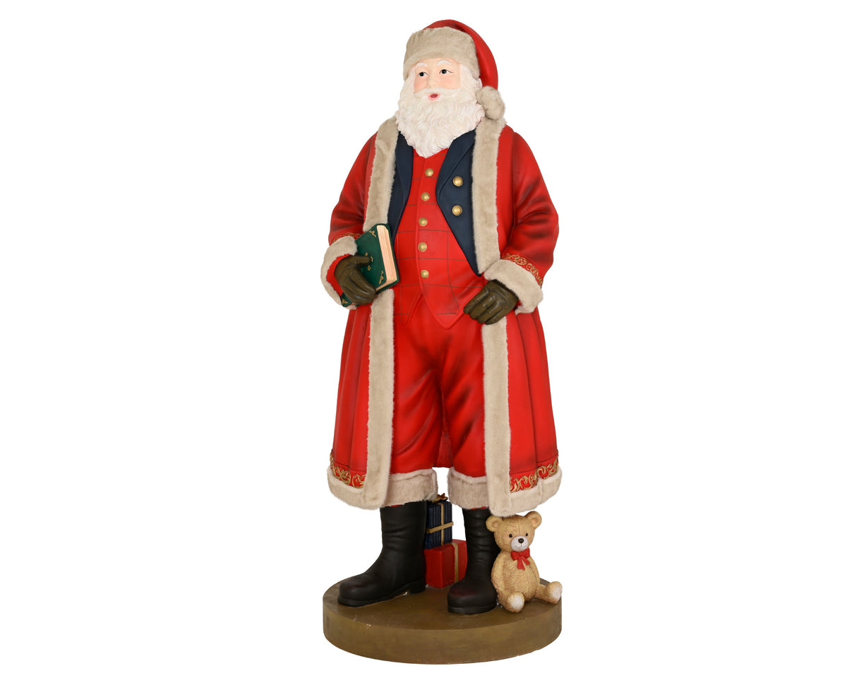 371833-Figura de Papá Noel de pie  163 cm-navidad-envio-canarias