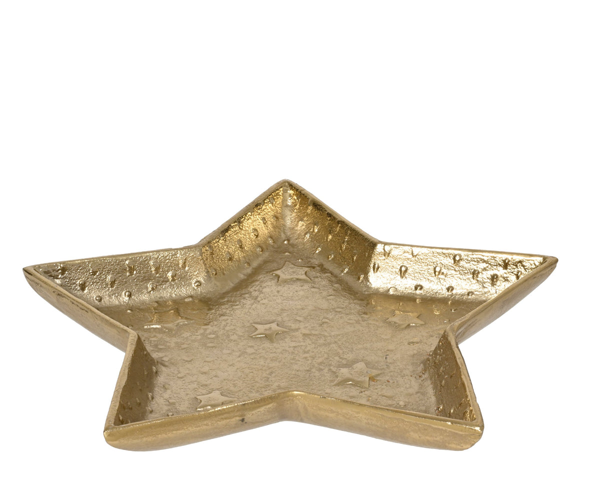 372101-Bandeja de presentación con forma de estrella 26 cm-navidad-envio-canarias