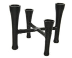Candelabro de mesa de cuatro velas estilo Japandi