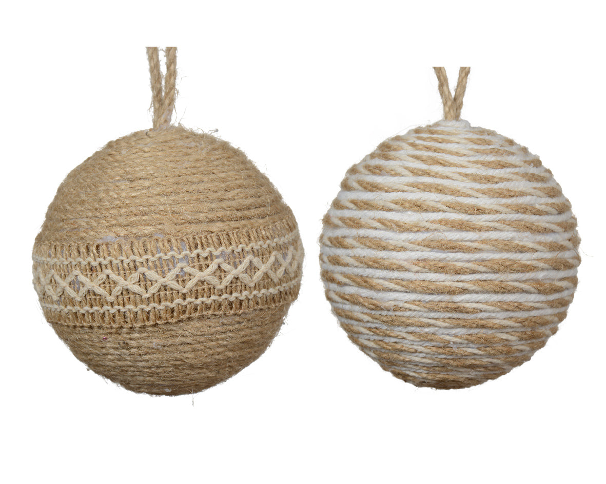Bola de navidad de foam y cuerda