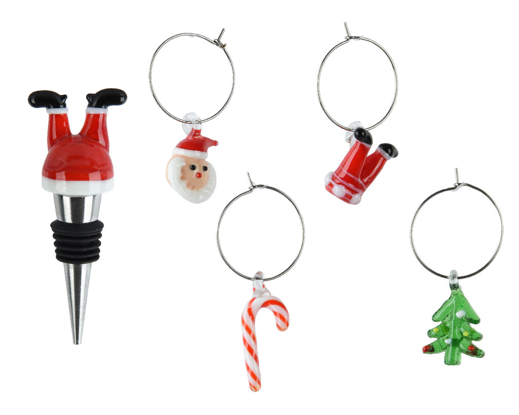 Marcadores de copas de navidad