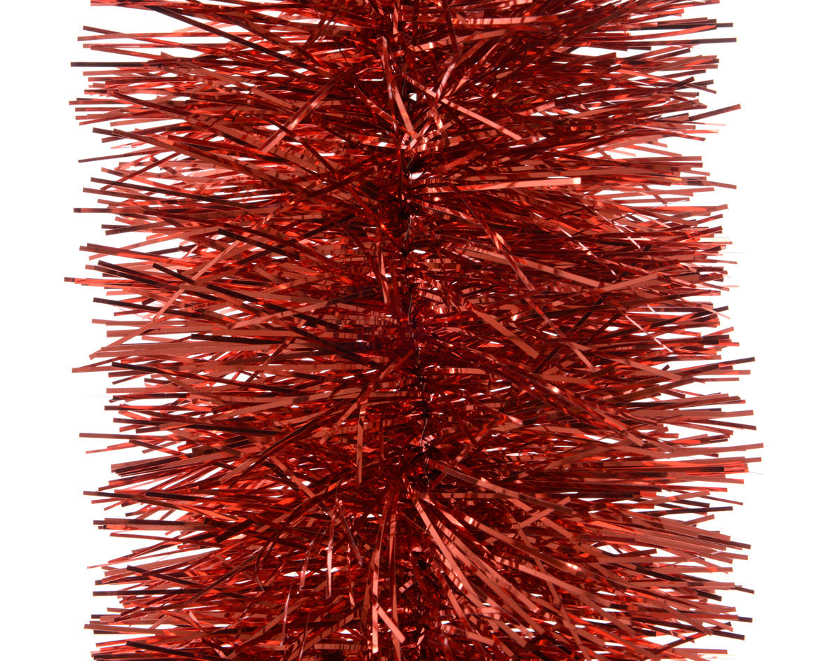 Tiras navideña gigante roja