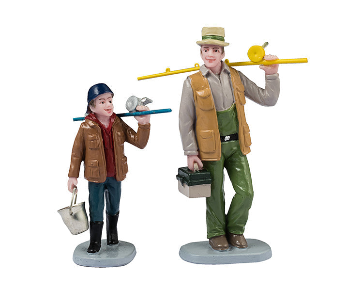 Figura decorativa Nuevo Hora De Pescar, Set De 2