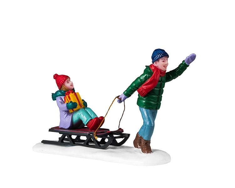 Christmas Eve Visit Colección Caddington Village LEMAX®