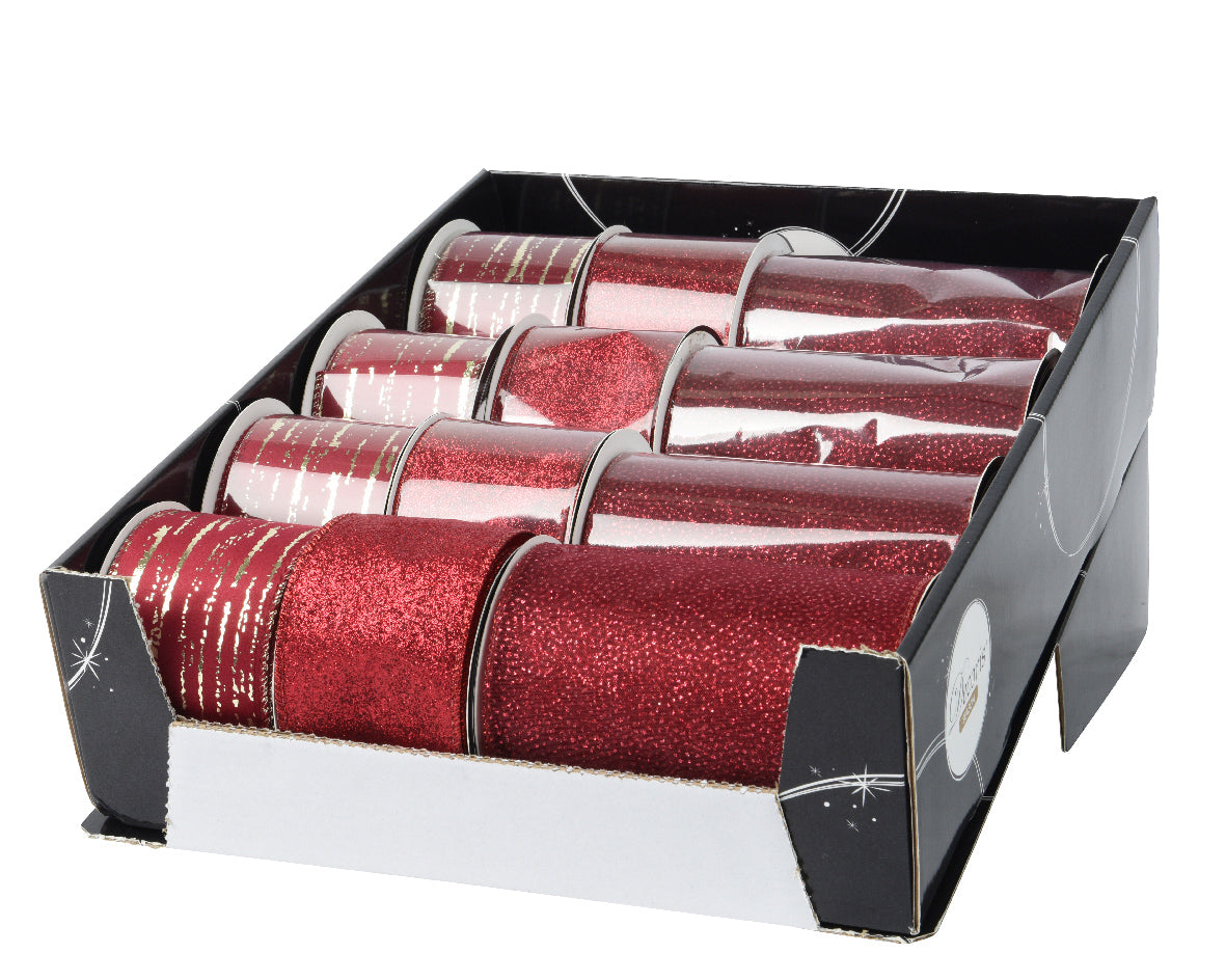 Cinta decorativa rectangulade color sangre de buey 270cm