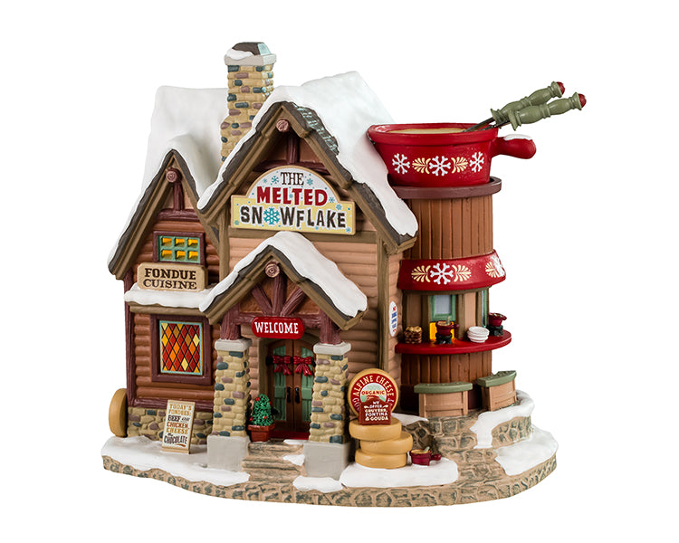The Melted Snowflake Incl. Adaptor 44338, 100 Ma (White) Colección Vail Village LEMAX®