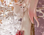 Figura navideña de foam tonos blancos L15.00-W11.00-A17.00cm