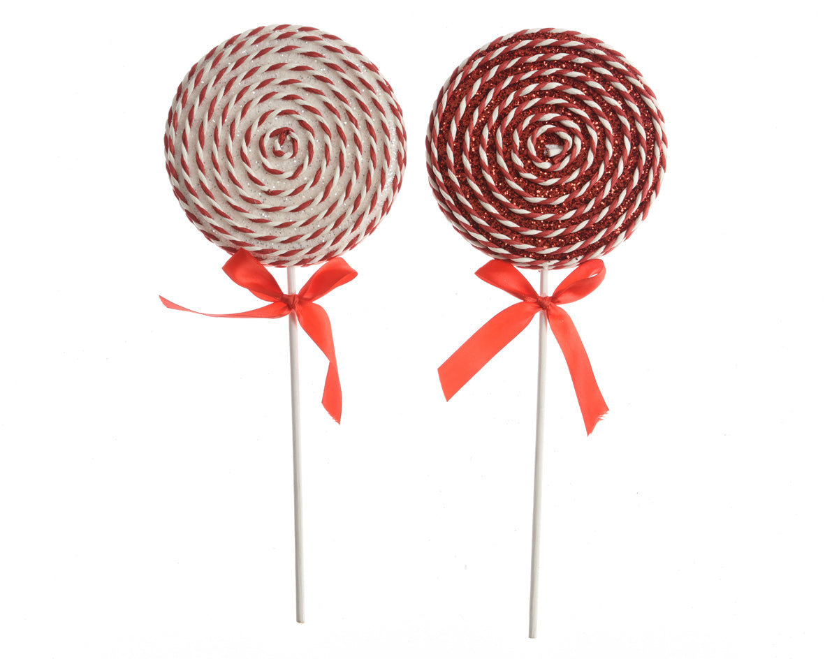 Figura de Navidad en forma de caramelo