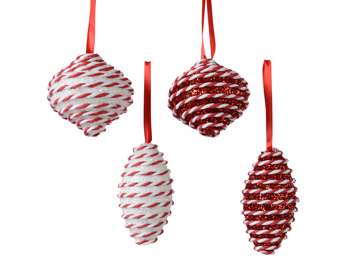 Piñas decorativas  para árbol de navidad