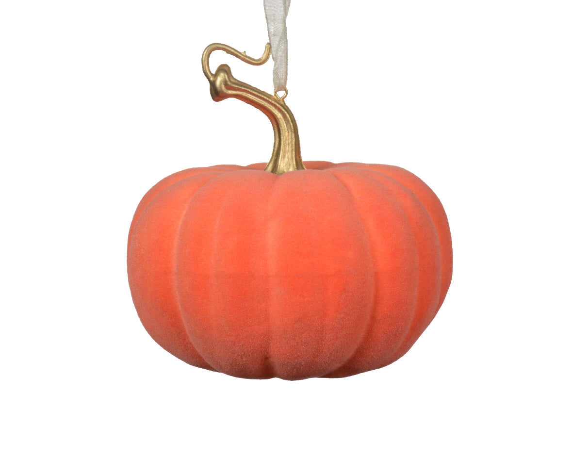 Ornamento de navidad calabza de 9cm
