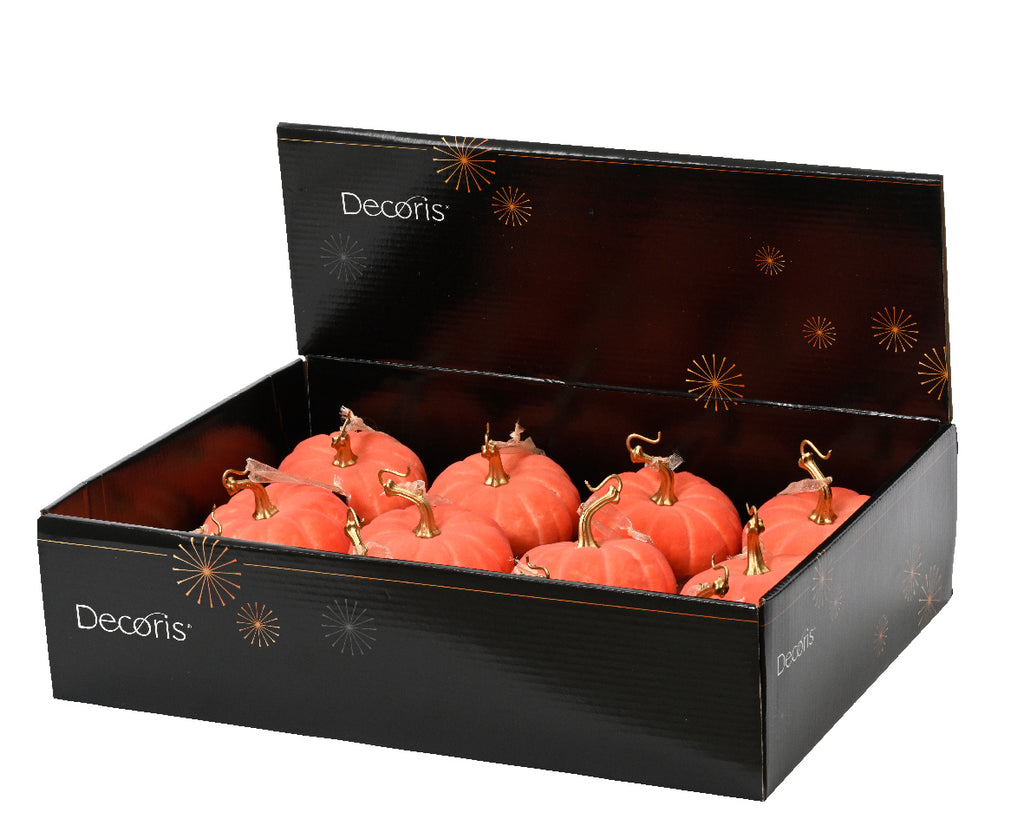 Ornamento de navidad calabza de 9cm