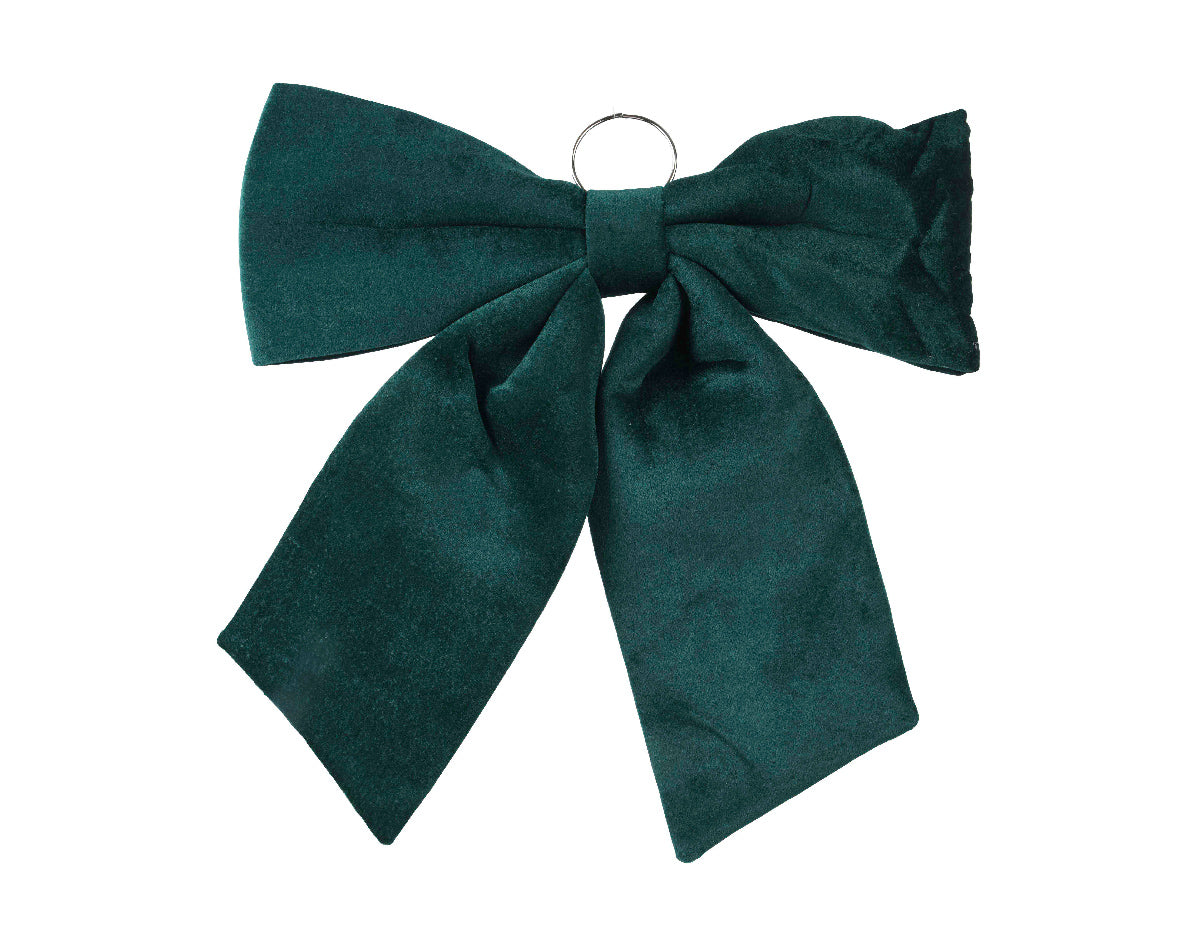 Lazos de navidad verde de 52cm